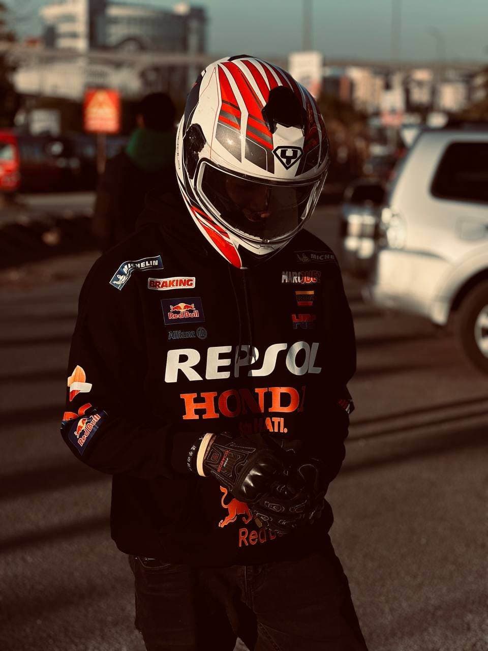 Maged Abdulaziz cycling