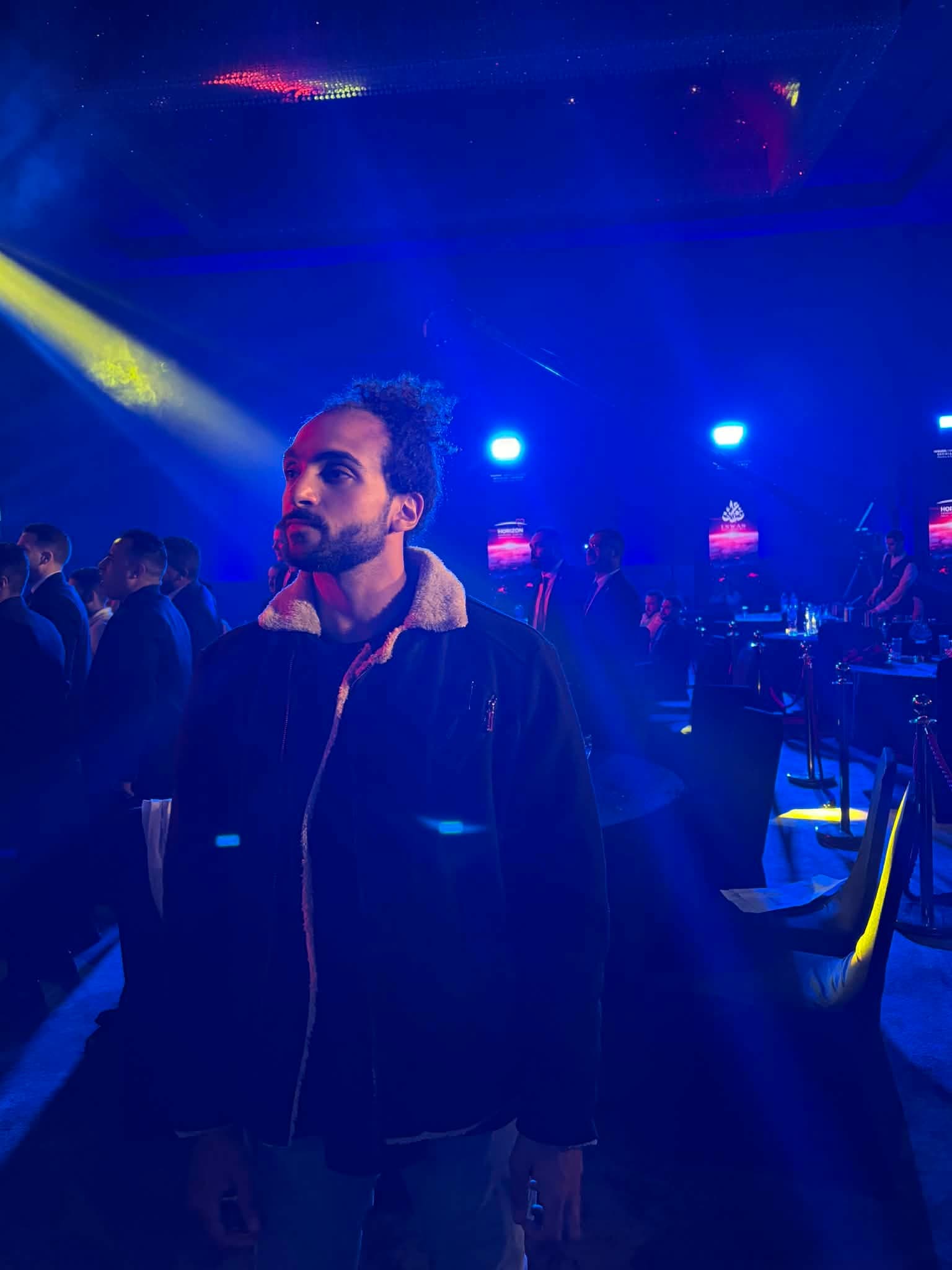 Maged Abdulaziz walking
